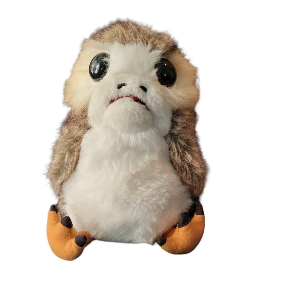 Star Wars The Last Jedi Seven20 Porg Animated Talking Plush Toy - VGC & WORKS!!!